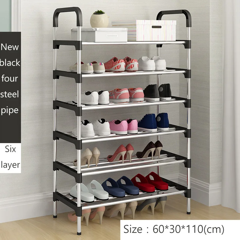 Shoe Rack Easy Assembled Plastic Multiple layers Shoes Shelf Storage Organizer Stand Shoe cabinet Fashion living room furniture