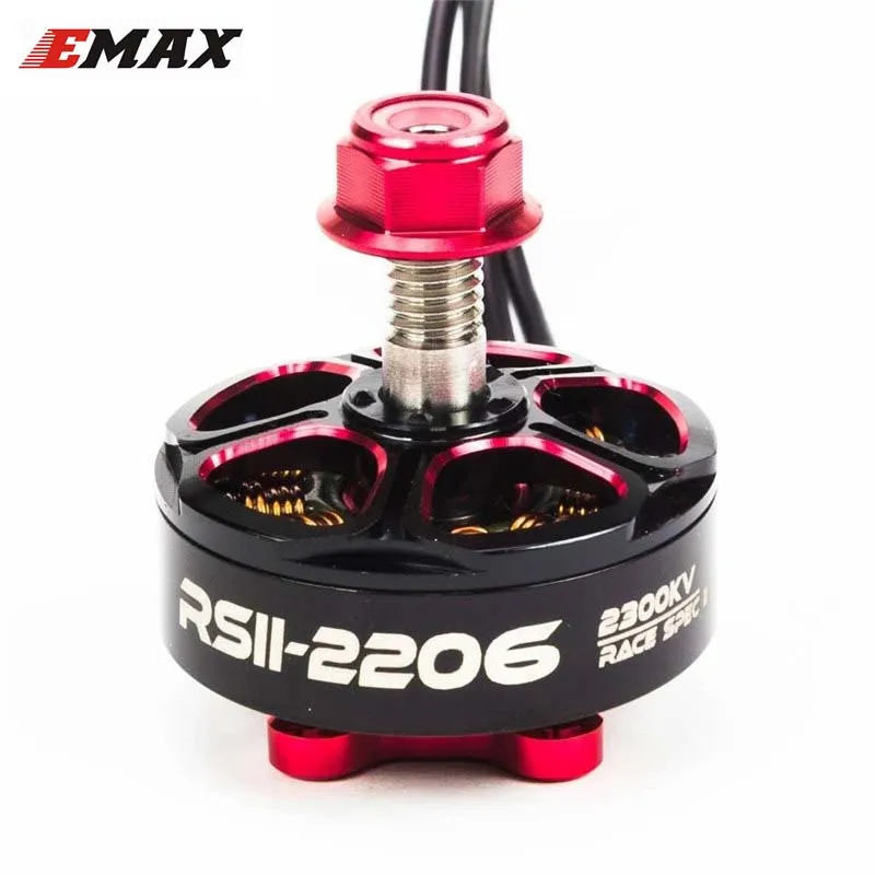 

EMAX RSII 2206 1700KV 1900KV 2300KV 2700KV 3-6S Race Spec Brushless Motor for RC Models Multicopter Frame Propeller Part Accs