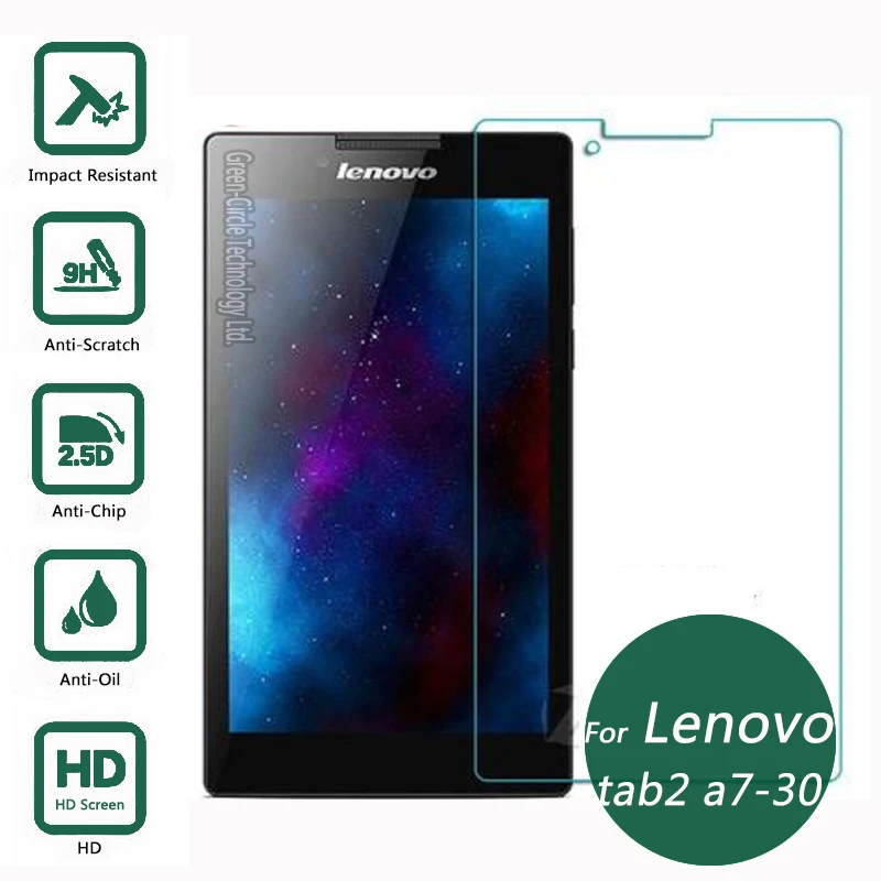 Для Lenovo Tab 2 A7 30 3G Закаленное Стекло Экран Протектор 2.5 9 h Безопасности Защитную