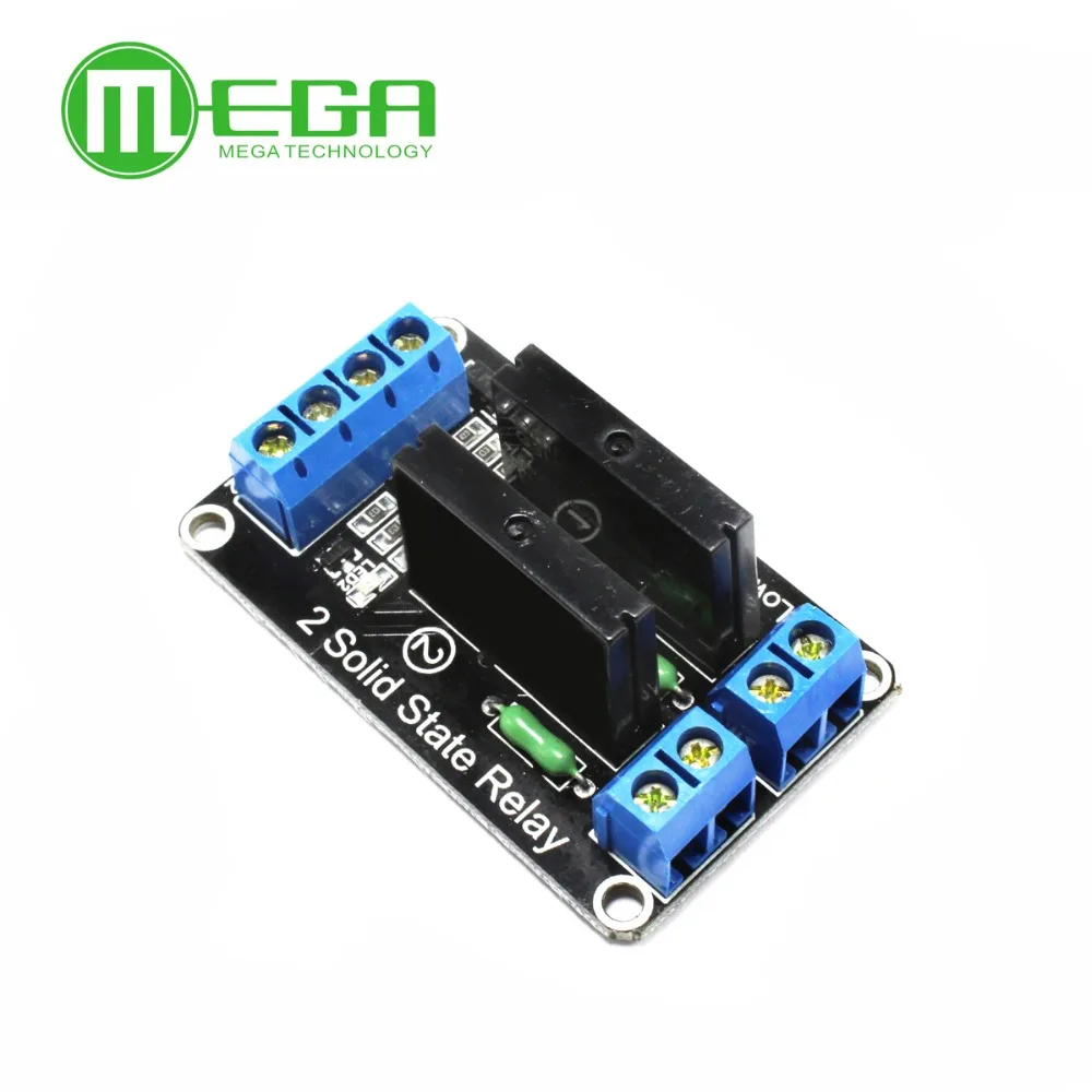 

5v 2 Channel SSR G3MB-202P Solid State Relay Module For Arduino Automation Kits