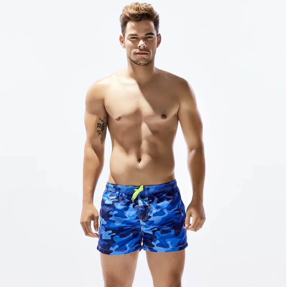 Hot Men Board shorts Surf Beach Shorts Quick Dry Swim Wear Sports