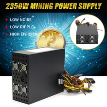 S SKYEE 1Pcs 2350W Power Supply For Eth Rig Ethereum Coin Mining Miner Dedicated Machine Computer PC Power Supplies For BTC