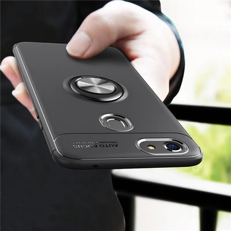 Чехол с магнитным кольцом для OPPO Realme 5 pro Q 3 X Lite XT X2 C2 A5 A7 A3 S A1K A57 A73 F5 F7 F9 F11 K3 K5 чехол