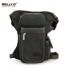 Wellvo Военная поясная сумка мужская многофункциональная сумка с заниженной ногой мужская сумка для езды на мотоцикле Холщовая Сумка Molle Ремень Дорожная сумка XA1488C