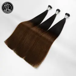 Фея Реми трессы Remy плоский наконечник пряди человеческих волос для наращивания 0,8 г/локон 18 "прямые капсулы кератин предварительно