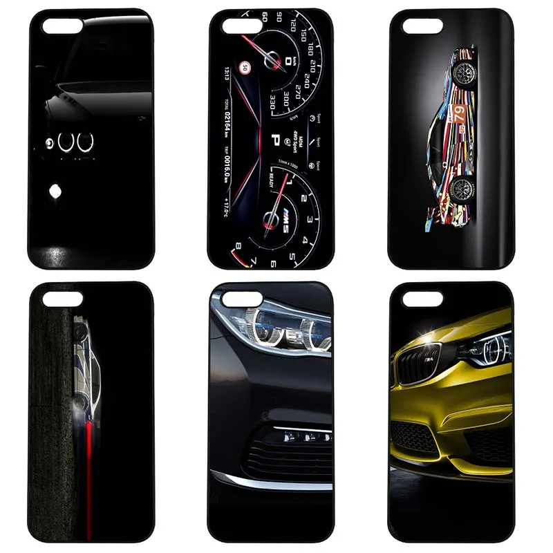 For BMW Car Logo Printed Mobile Phone Case Hard Cover Fitted for Apple