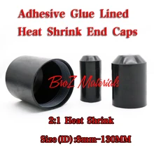 Горячая клеевая с клеевым швом 2:1 термоусадочные наконечники кабель высокого напряжения диаметр 55 мм-130 мм, длина 70-150 мм 1 шт
