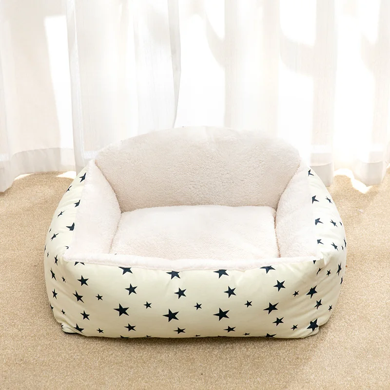 new creative rectangle dog mats dog cat bed puppy house pet product foldable portable dog houses star cozy houese for puppy