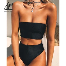 Женский сексуальный купальник, купальник с высокой талией, женские костюмы из двух частей, Женский Монокини, купальники, пуш-ап, бикини, купальник