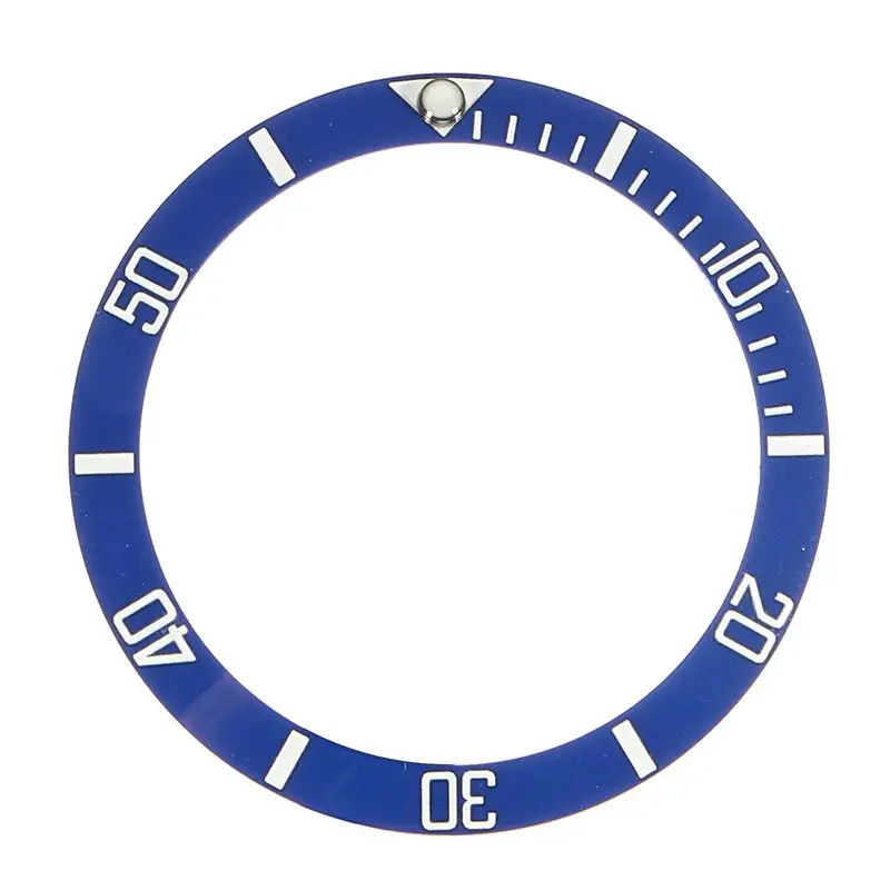 38mm Watch Face Ceramic Bezel Insert For 40mm Submariner Automatic Mens Watches Replace Accessories Black/Blue/Green