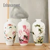 Jingdezhen antique china porcelain Classical Chinese Vase Kaolin Flower Vase Home Decor Handmade Plum Blossoms Vases 6