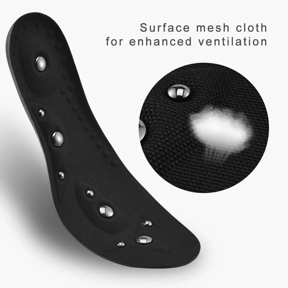 Магнитные Стельки для акупунктуры Soumit массажные вставки похудения магнитные