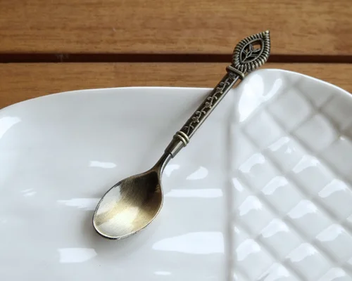 Zakka продукты домашние европейские классические ретро бронзовые кафе десертная