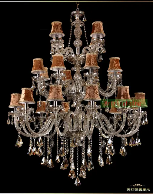 Large Crystal Chandeliers Foyer Contemporary Chandelier