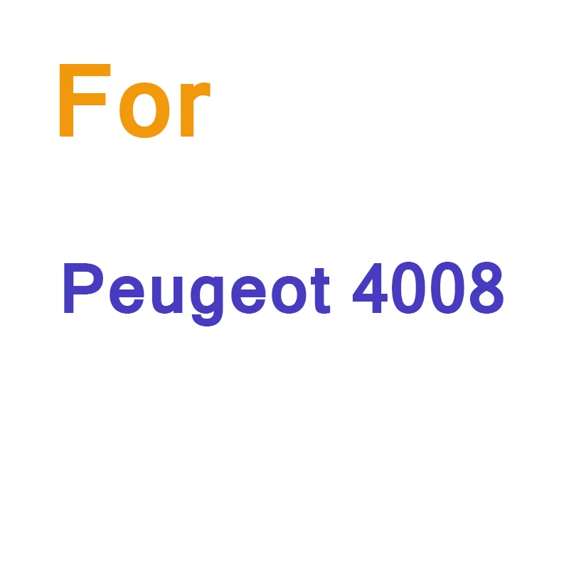 Cawanerl полное автомобильное резиновое запечатывание печать полосы комплект уплотнитель края отделка шумоизоляция для peugeot 3008 4007 5008 2008 4008 - Цвет: For Peugeot 4008