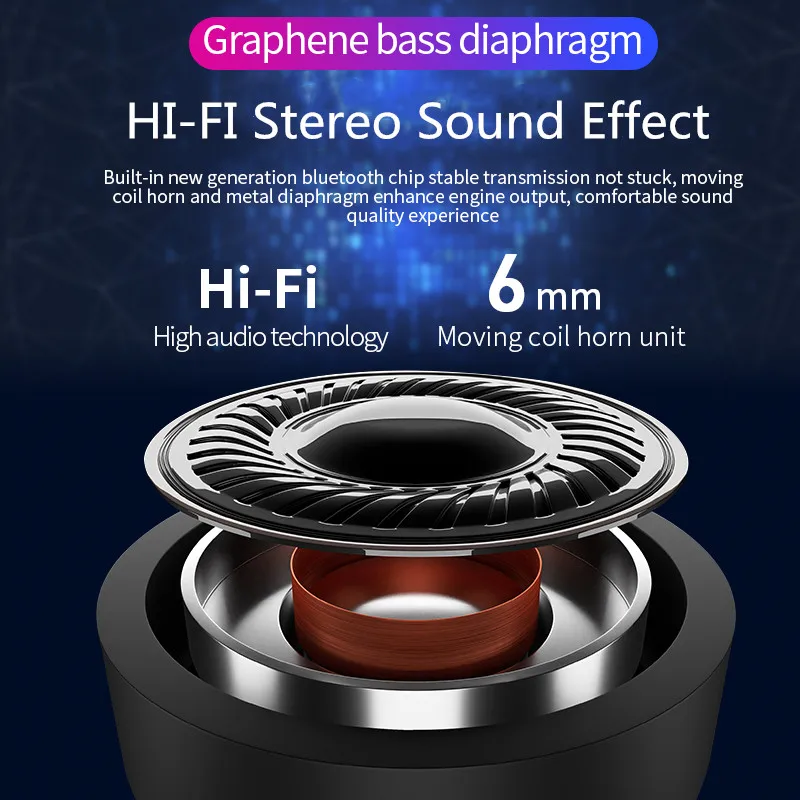 9D настоящие беспроводные наушники TWS 5 0 Bluetooth вкладыши игровая гарнитура Hi Fi