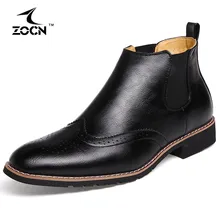 Männer Winter Stiefel Pelz Rindspaltleder Stiefel Männer Winter schuhe Ankle Chelsea Stiefel Für Männer Botas Hombre Chaussure Homme 2016