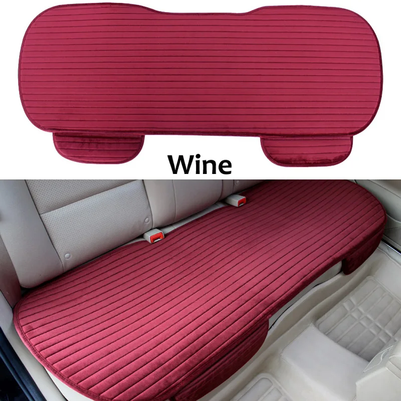 Winter Car Rear Seat Cover Cushion 4