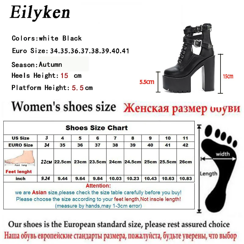 Eilyken/Коллекция 2021 года Модные осенние женские ботинки Кожаные короткие сандалии