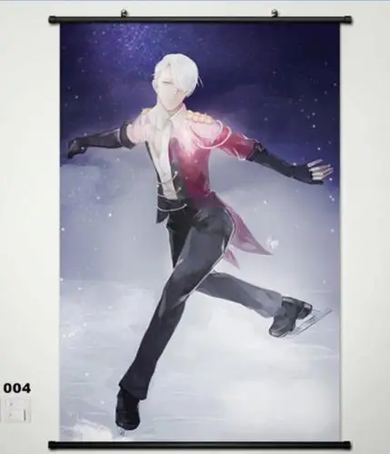

Anime YURI!!! on ICE Victor Nikiforov Home Decor Poster Wall Scroll Japan 004