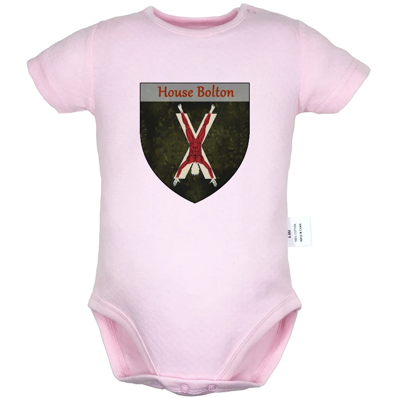 

Game of Thrones House Bolton Banner Hold The Door HODOR Design Newborn Baby Bodysuit Suit Toddler Onsies Jumpsuit Cotton Clothes