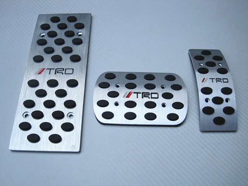 sale For TOYOTA HIGHLANDER AT MT aluminum car TRD pedals Fuel Brake