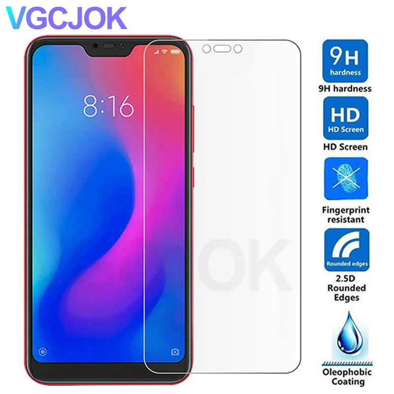 

Screen Protector Glass For Xiaomi Redmi 6 Pro 6A 5 Plus 5A Tempered Protective Glass On The Redmi S2 4 4A 4X Note 4 4X 5 5A Film