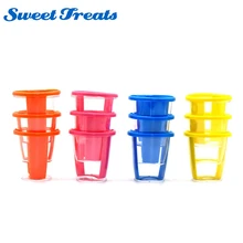 Многоразовые гель чашки выстрел, Tablecraft Twist 'n выстрел желатин выстрел чашки