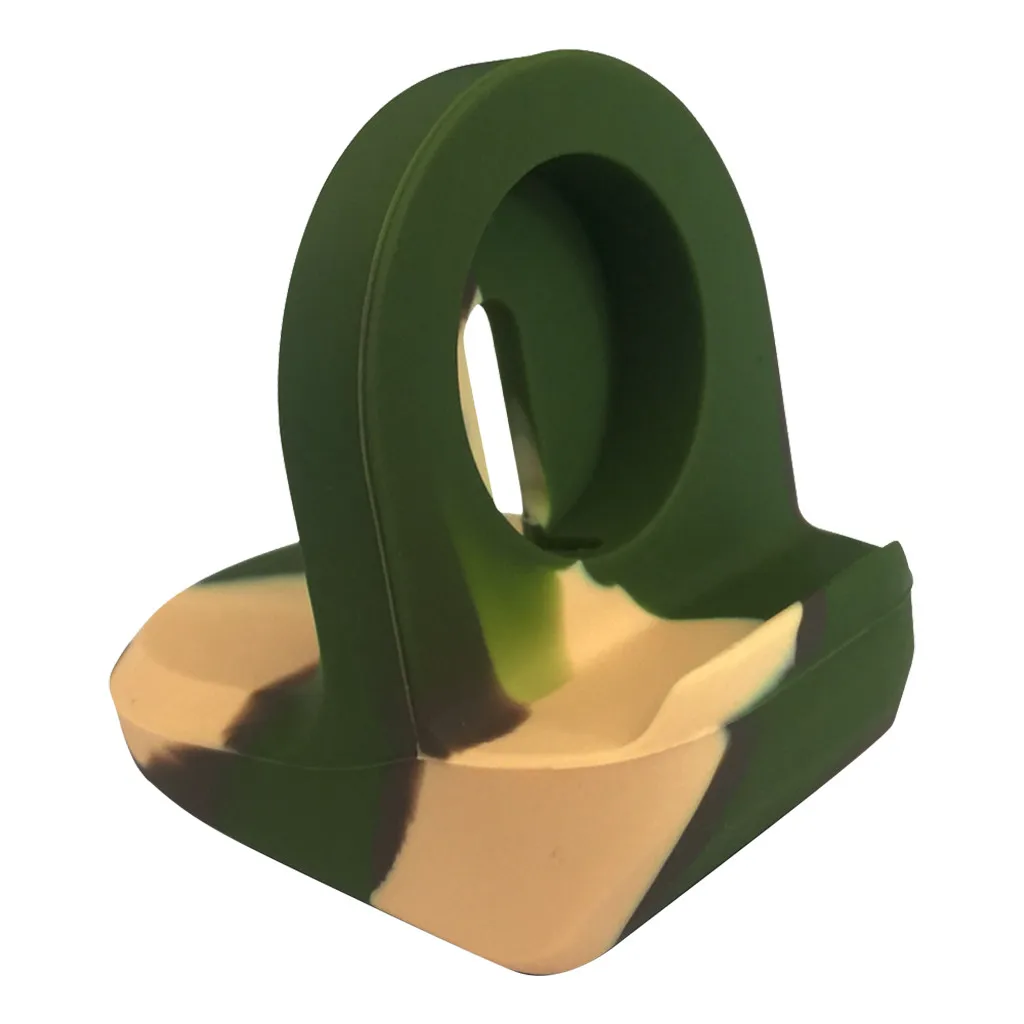 

CARPRIE For Apple Watch Charging Stand For Apple Watch 4/3/2/1 44mmm/42mm Silicone Charging Dock Stand Charging Holder Bracelet