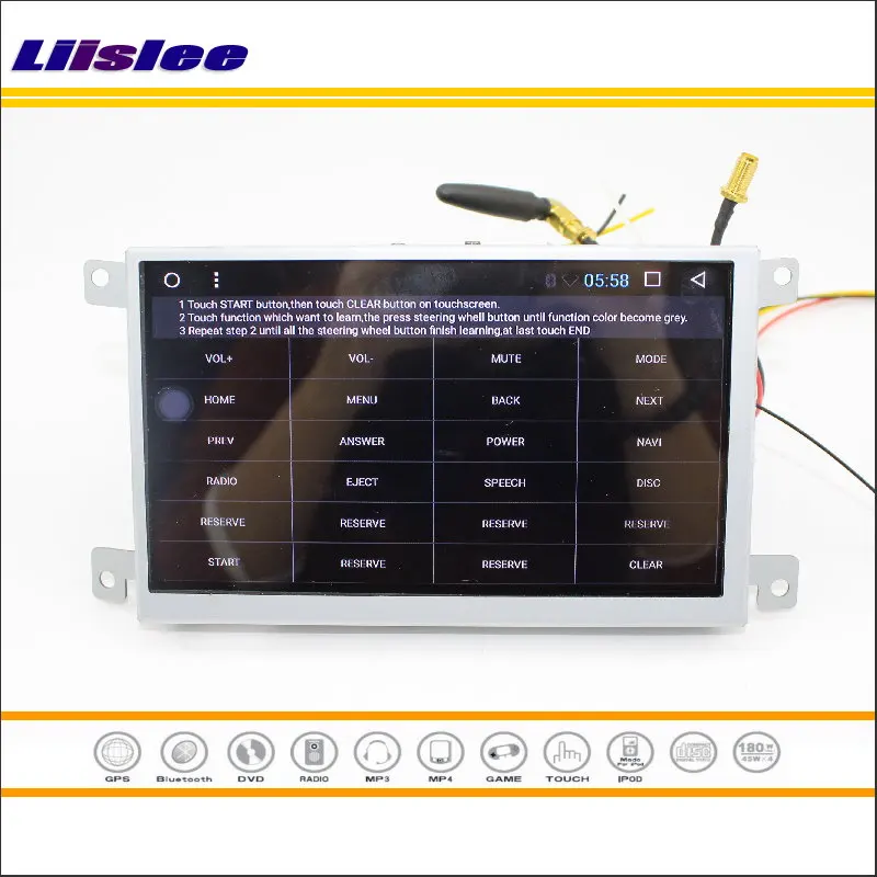 Clearance Liislee For Audi A6 / A6L 2007~2011 GPS Navi Map Navigation Multimedia Stereo Audio & Video Touch Screen Control Central System 3