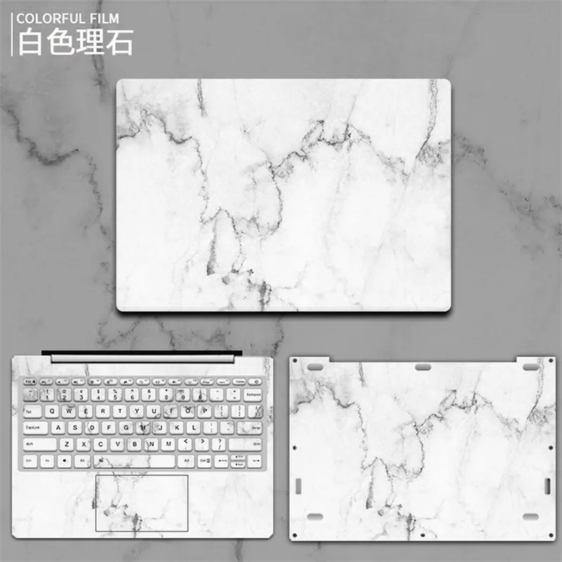 Полный набор мраморных наклеек для ноутбука Xiao mi notebook mi Pro 15,6 Air 12 13 наклейка для ноутбука кожаный чехол для Xiao mi Ga mi ng notebook 15,6