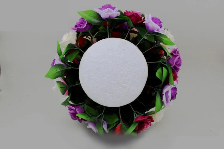 25cm in diameter white Half Round Solid Polystyrene Styrofoam Foam Ball for children kids DIY handmade 3