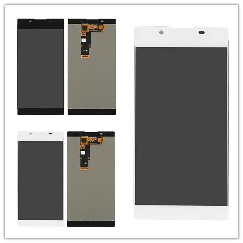 Najtaniej JIEYER czarny lub biały lub różowy dla Sony Xperia L1 G3312 G3311 wyświetlacz LCD + ekran dotykowy Digitizer zgromadzenia