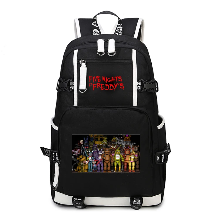 Рюкзак Five Nights At Freddy's Freddy Chica Фокси Бонни FNAF сумка на плечо дорожная сумка Компьютерная упаковка - Цвет: K