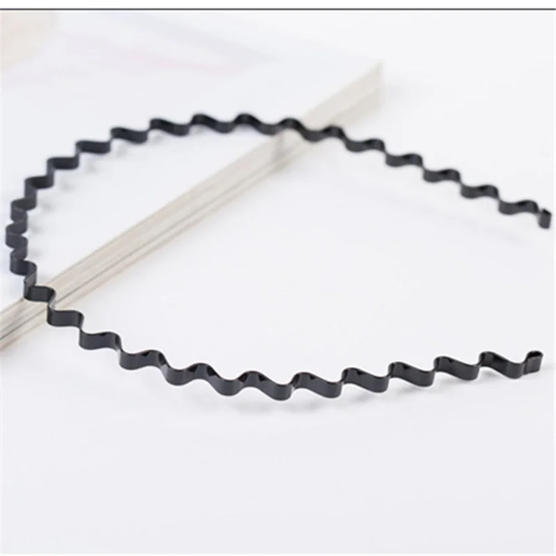 Men Women Unisex Black Wavy Hair Head Hoop Band Sport Headband Hairband Awesome Men Women Unisex Black Wavy Hair Head Hoop Band Sport Headband Hairband Awesome
