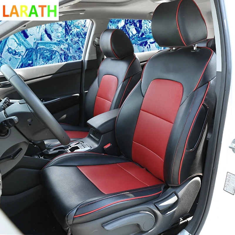 Для Hyundai Tucson 2015 2018 полный набор сиденья из искусственной кожи Рукоделие спереди и