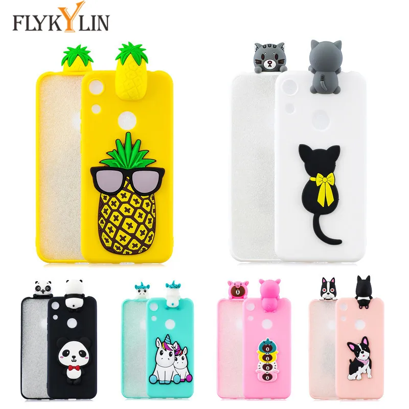 

Honor 8X Silicone Phone Case For Huawei Honor 8X 8 X Case Cover for Huawei Honor 8A 8 A Etui 3D Cartoon Unicorn Doll Toys Cases
