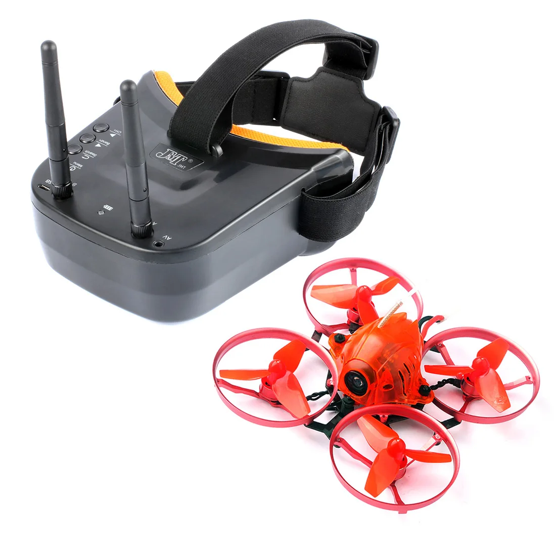 Snapper7 бесщеточный Bwhoop Racer Drone BNF Tiny 75 мм FPV 700TVL HD камера VTX и двойная антенна 5,8 Г видео очки для Frsky RX