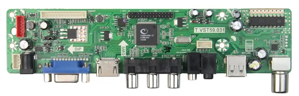 (ТВ + HDMI VGA CVBS USB) для N121IB L06 PQT.VST59.03 LCD/LED плата контроллера LVDS повторное
