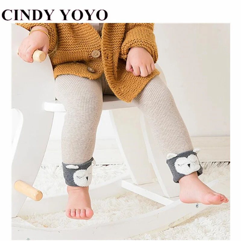 

Grils Leggings 2018 Autumn Winter Children Skinny Pants For Kids Thick Warm Elastic Waist Cotton Leggings Girls Pants Trousers