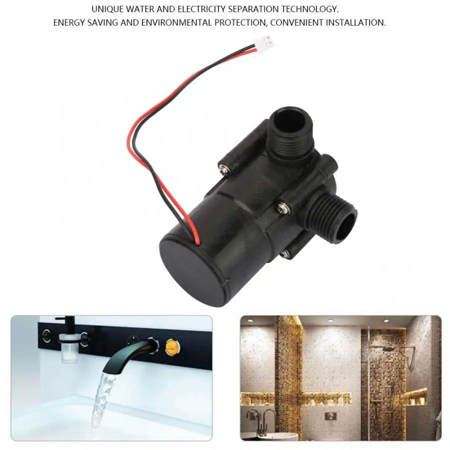 

Hydroelectric Generator Miniature DC Hydroelectric Power Micro-hydro Piped Water Pipeline Generator Micro Generator