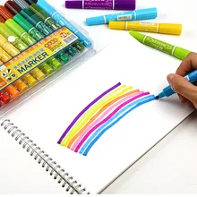 Тонкая кисть маркер на основе чернил Акварельная кисть эскизный карандаш маркер ручка для манги школьные принадлежности