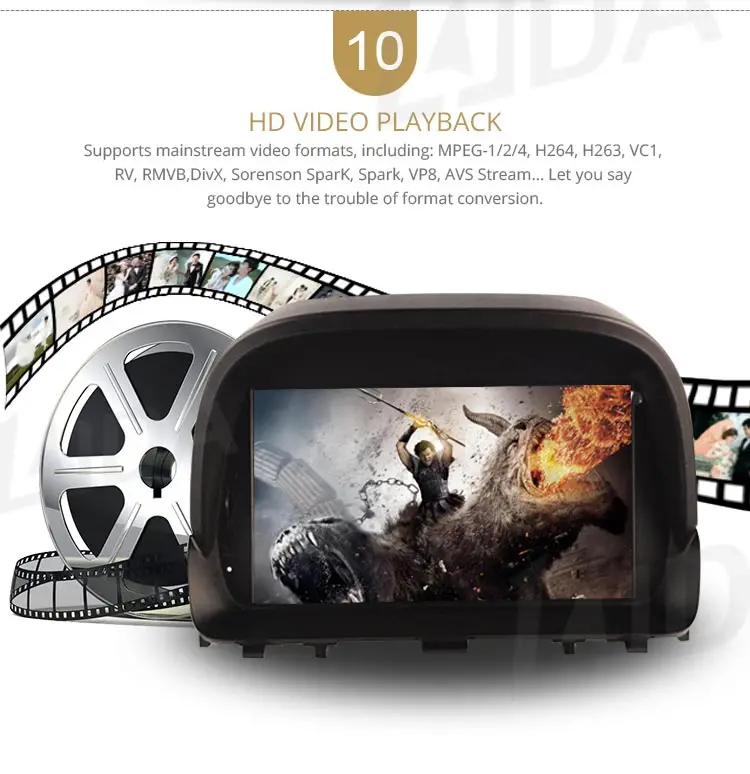 LJDA Android 10 автомобильный dvd-плеер для Opel Mokka gps навигация 2 Din автомагнитола мультимедиа wifi стерео четырехъядерный 2+ 16 головное устройство RDS