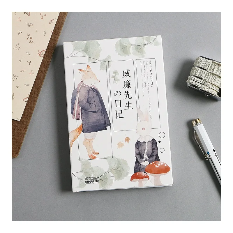 

30 Pcs/Set Creative Mr William's Diary Postcard /Greeting Card/Message Card/Christmas And New Year Gift