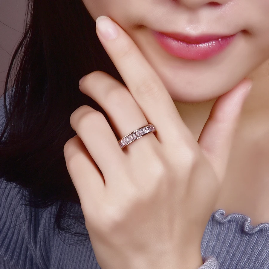 Бренд MALANDA Модные Цветные кольца с кристаллами Swarovski циркониевые для женщин