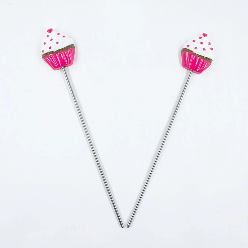 

1pc Cake Tester Needle Cake Decorating Tool Biscuit Pastry Supplies Biscuit Icing Sugar Needle Baking Confectionery Tools