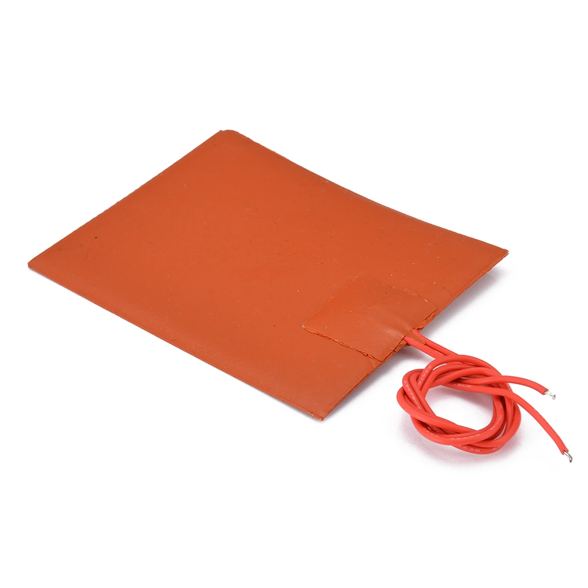 Mayitr 12V DC 20W Flexible Waterproof Silicon Heater Pad Silicone Heated Electric Heating Pads 80x100mm