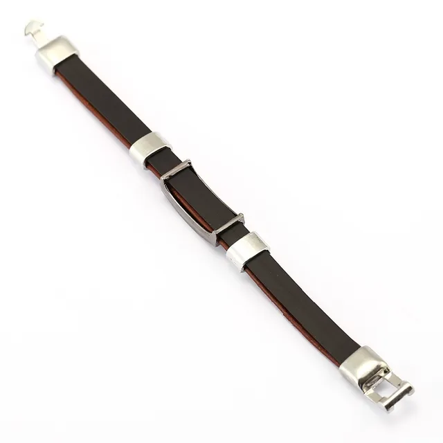 One Piece Luffy Brown Three Layer Leather Chain Bracelet