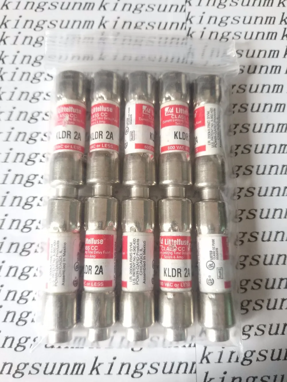 5 шт. KLDR 2A Американский Littelfuse 10*38 предохранитель с задержкой/предохранитель 2A600V |