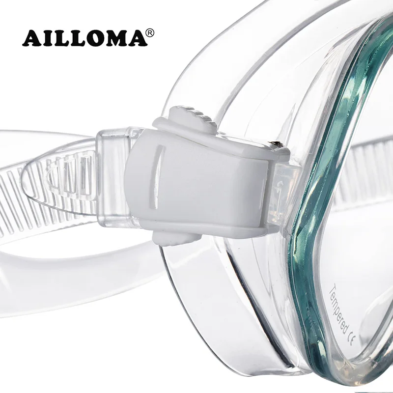 AILLOMA المهنية الغوص قناع الغطس واحدة قطعة عدسة الرياضية غص مكافحة الضباب الرياضات المائية المعدات نظارات سباحة من السيليكون AILLOMA المهنية الغوص قناع الغطس واحدة قطعة عدسة الرياضية غص مكافحة الضباب الرياضات المائية المعدات نظارات سباحة من السيليكون